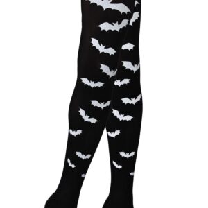 Collant Stampa Pipistrello Accessorio Di Carnevale