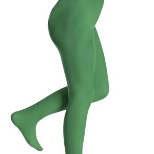 Collant Unito Bambina Verde  Accessorio Di Carnevale