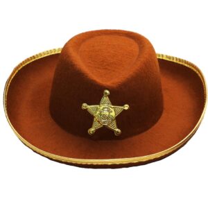 Cappello Sceriffo Ragazzo Accessorio Di Carnevale