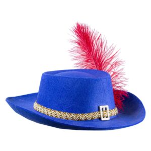 Cappello Moschettiere Bambino Royal Accessorio Di Carnevale - immagine 1