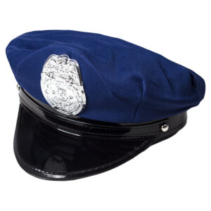 Cappello Police Adulto Accessorio Di Carnevale