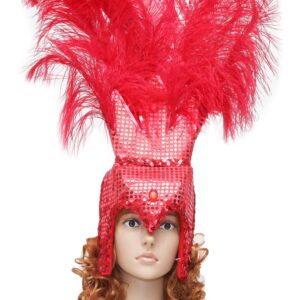 Cappello Brasiliana Rosso Accessorio Di Carnevale