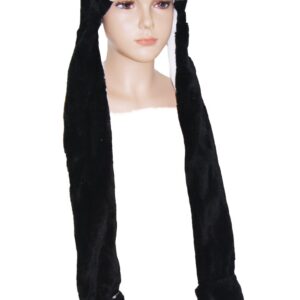 Cappello Pinguino Con Scaldamani Accessorio Di Carnevale