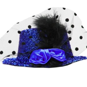 Cappellino Glitter Royal Accessorio Di Carnevale