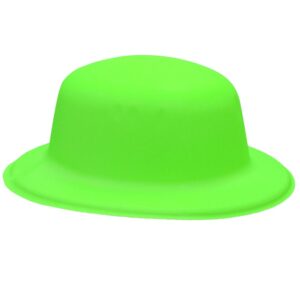 Cappello Bombetta Verde Accessorio Di Carnevale