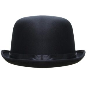 Cappello Bombetta Nero Accessorio Di Carnevale