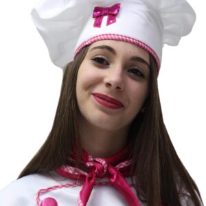 Cappello Cuoca Accessorio Di Carnevale - immagine 1