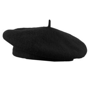 Basco Francese Nero Accessorio Di Carnevale