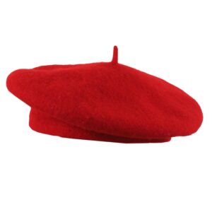 Basco Francese Rosso Accessorio Di Carnevale