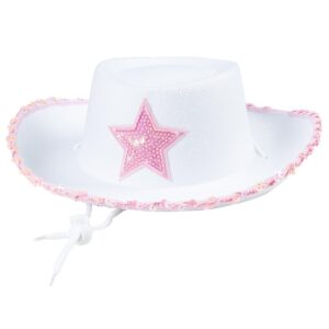 Cappello Cow Girl Glamour Accessorio Di Carnevale