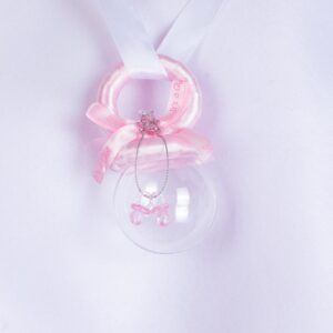 Ciucciotto Rosa Girl Accessorio Di Carnevale - immagine 1