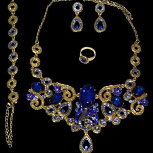 Parure Diamante Perla Royal Accessorio Di Carnevale - immagine 1