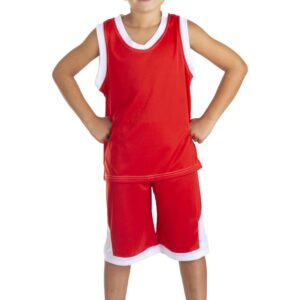 Completo Basket Canotta+pantaloncino Accessorio Di Carnevale - immagine 1