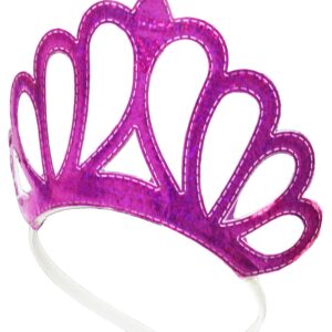 Corona Principessa Fuxia Accessorio Di Carnevale