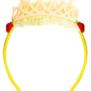 Corona Cenerentola Giallo Accessorio Di Carnevale