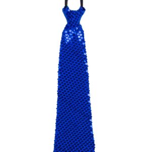 Cravatta Piccola Paillettes Royal Accessorio Di Carnevale