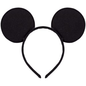 Cerchietto Frontino Nero Accessorio Di Carnevale - immagine 1