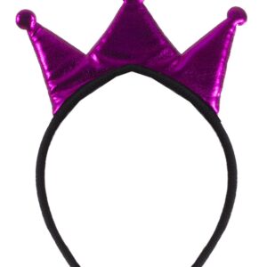 Frontino Regina Cattiva Fuxia Accessorio Di Carnevale - immagine 1