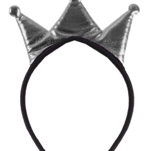 Frontino Regina Cattiva Argento  Accessorio Di Carnevale - immagine 1