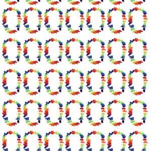 Ghirlanda Hawaiana Economica Cf 48 Pz Accessorio Di Carnevale - immagine 1