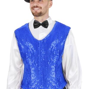 Gilet Paillettes Royal Accessorio Di Carnevale - immagine 1