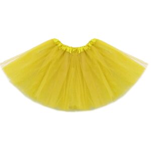 Gonna Tulle Bambina Gialla Accessorio Di Carnevale - immagine 1