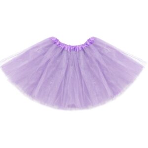 Gonna Tulle Bambina Lilla Accessorio Di Carnevale - immagine 1