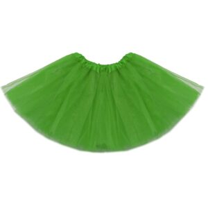 Gonna Tulle Bambina Verde Accessorio Di Carnevale