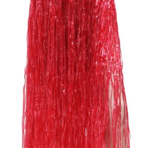 Gonna Hawaiana 80 Cm Rossa Accessorio Di Carnevale