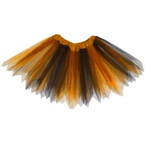 Gonna Di Tulle Bicolore Bambina Lunghezza 35cm Accessorio Di Carnevale