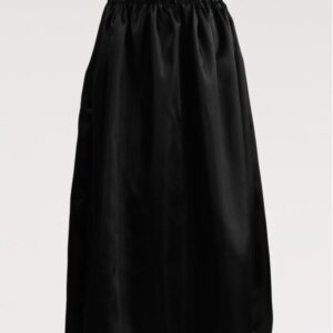 Gonna Tarantella Nera Bambina Accessorio Di Carnevale - immagine 1