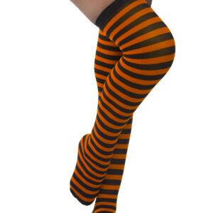 Calze A Righe Accessorio Di Carnevale - immagine 1