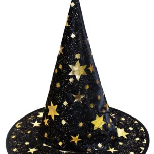 Cappello Stella Nero Accessorio Di Carnevale