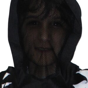 Cappuccio Horror Demone Accessorio Di Carnevale