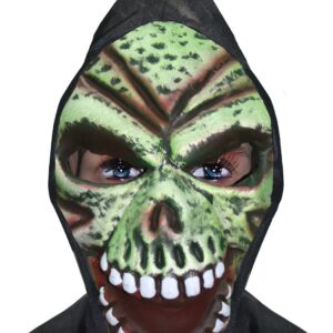 Maschera Eva Con Cappuccio Accessorio Di Carnevale - immagine 1