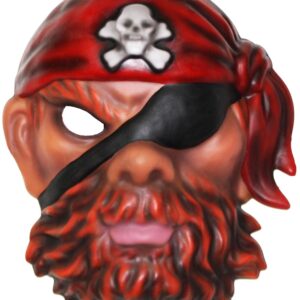Maschera Pirata Eva Accessorio Di Carnevale - immagine 1