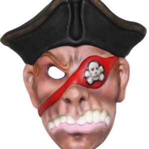 Maschera Pirata Eva Accessorio Di Carnevale - immagine 1