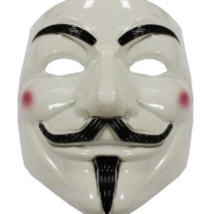 Maschera Anonimous Accessorio Di Carnevale