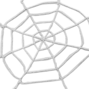 Ragnatela Di Rete Bianca Accessorio Di Carnevale