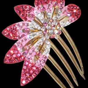 Fermacapelli Pink Accessorio Di Carnevale - immagine 1