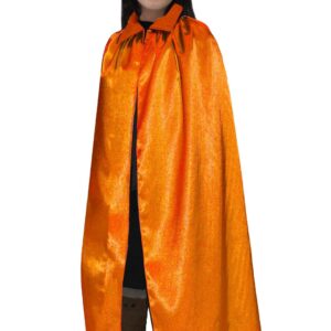 Mantello Bambino Arancione Accessorio Di Carnevale