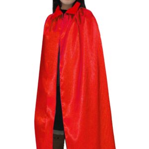Mantello Bambino Rosso Accessorio Di Carnevale