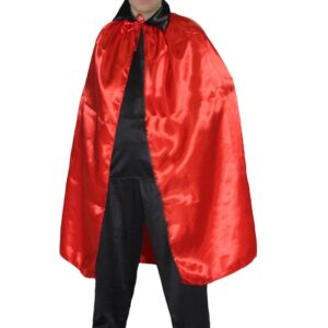 Mantello Bambino-a Rosso Accessorio Di Carnevale