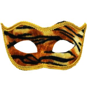 Maschera Tigrata Accessorio Di Carnevale - immagine 1