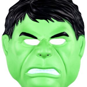 Maschera Green Man Accessorio Di Carnevale - immagine 1