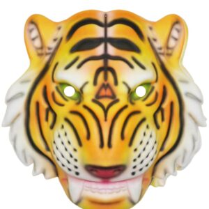 Maschera Tigre Accessorio Di Carnevale - immagine 1
