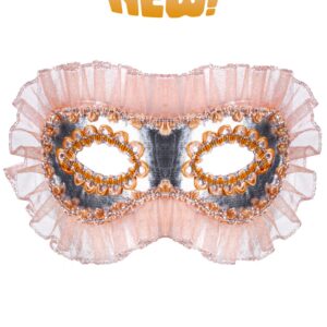 Maschera Artigianale Pesca Accessorio Di Carnevale - immagine 1