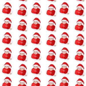 Cappello Natale Con Bavetta (cf 48 Pz) Accessorio Di Carnevale