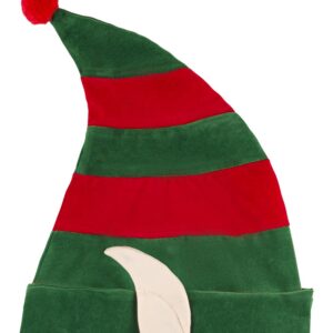 Cappello  Elfo Di Babbo Natale Accessorio Di Carnevale