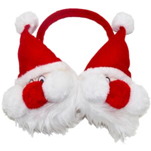 Cuffie Di Babbo Natale Accessorio Di Carnevale - immagine 1